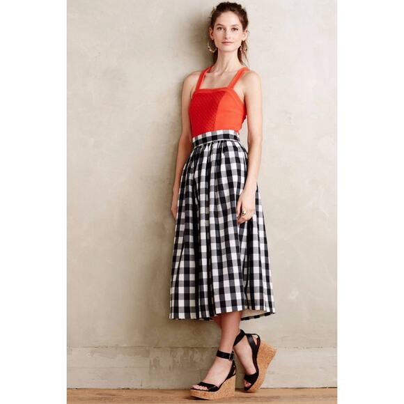 Anthropologie Gavi Halter Tank Top by Deletta – Red, Size Small - Picture 3 of 6